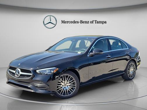 Black 2026 Mercedes-Benz C-Class