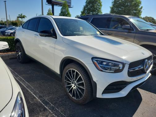 Polar White 2021 Mercedes-Benz GLC 300 4MATIC Coupe