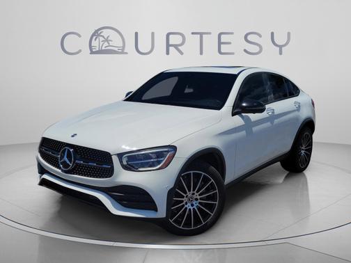 Polar White 2021 Mercedes-Benz GLC 300 4MATIC Coupe