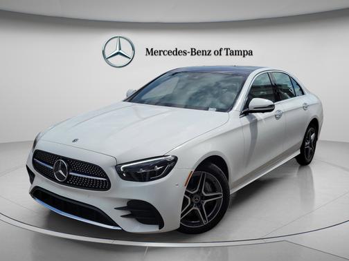 Polar White 2023 Mercedes-Benz E-Class E 450 4MATIC