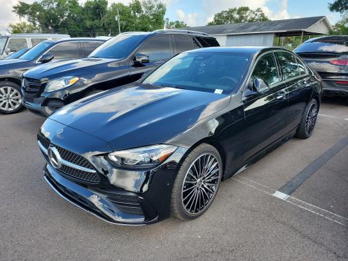 Black 2026 Mercedes-Benz C-Class