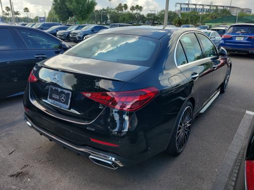 Black 2026 Mercedes-Benz C-Class