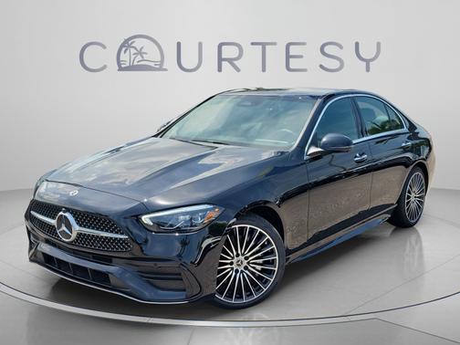Black 2026 Mercedes-Benz C-Class