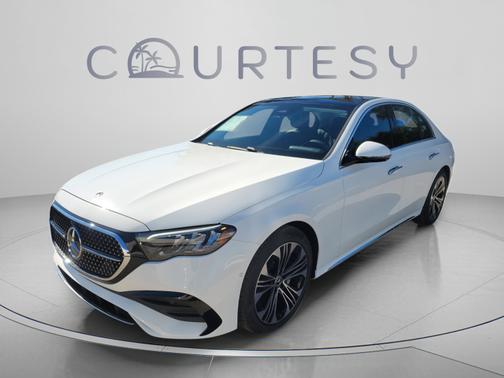 Polar White 2026 Mercedes-Benz E-Class E 350 4MATIC