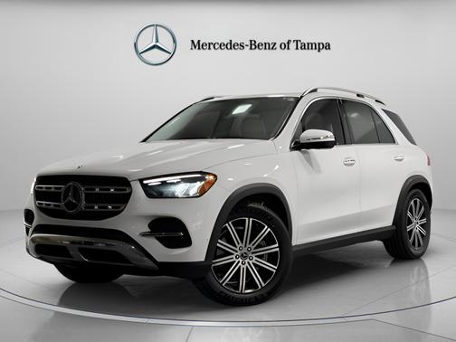 Polar White 2025 Mercedes-Benz GLE 450 4MATIC