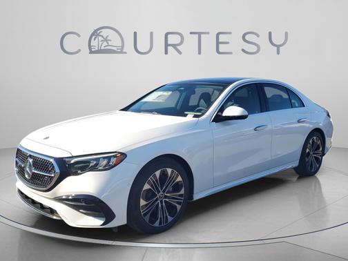 Polar White 2026 Mercedes-Benz E-Class E 350 4MATIC