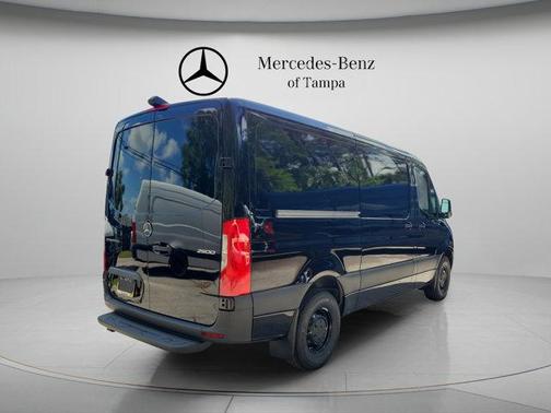 Obsidian Black Metallic 2026 Mercedes-Benz Sprinter 2500 Standard Roof