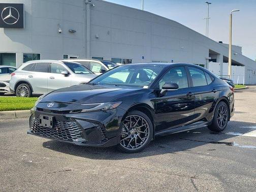 Midnight Black Metallic 2026 Toyota Camry LE