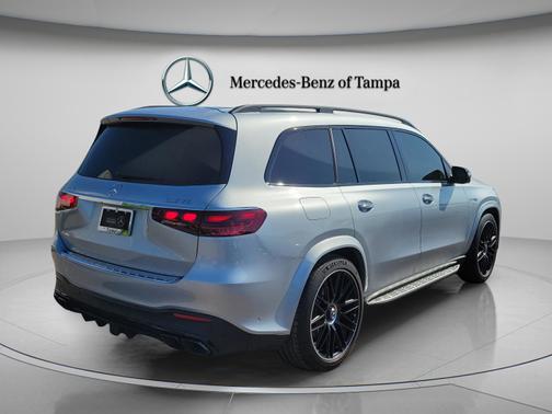 Cirrus Silver Metallic 2026 Mercedes-Benz AMG GLS 63