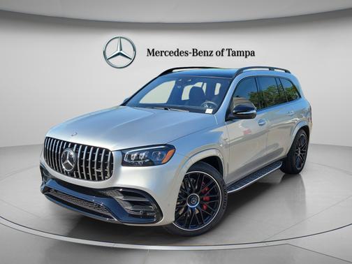 Cirrus Silver Metallic 2026 Mercedes-Benz AMG GLS 63