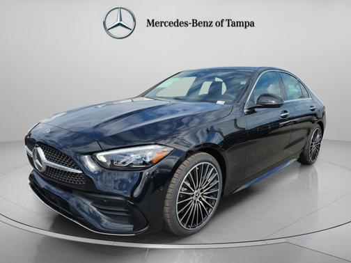 Black 2026 Mercedes-Benz C-Class