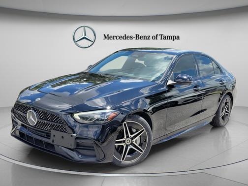Black 2024 Mercedes-Benz C-Class