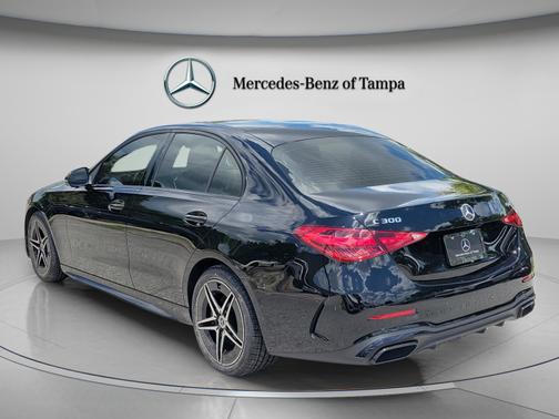 Black 2024 Mercedes-Benz C-Class