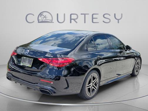 Black 2024 Mercedes-Benz C-Class