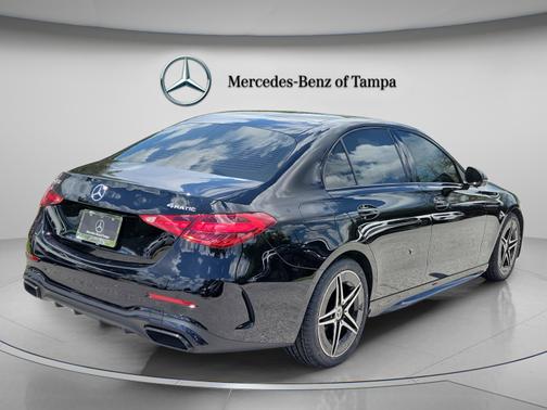 Black 2024 Mercedes-Benz C-Class