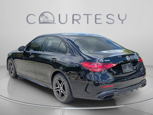 Black 2024 Mercedes-Benz C-Class