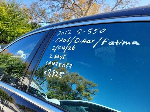 2012 Mercedes-Benz S-Class S 550