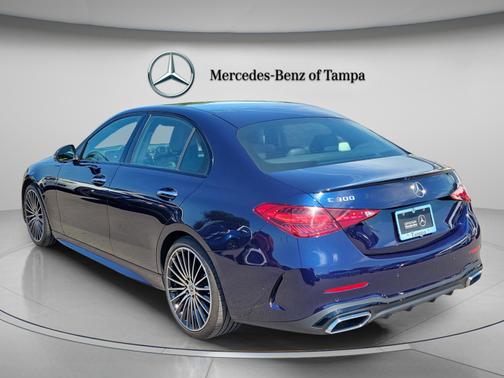 Lunar Blue Metallic 2023 Mercedes-Benz C-Class