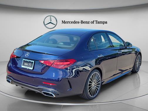 Lunar Blue Metallic 2023 Mercedes-Benz C-Class