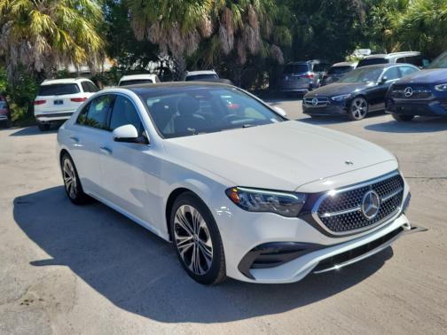 Polar White 2026 Mercedes-Benz E-Class E 350 4MATIC