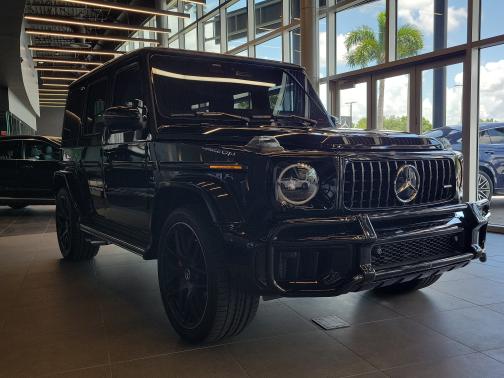 Obsidian Black Metallic 2026 Mercedes-Benz AMG G 63 Base