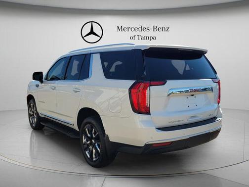 White Frost 2022 GMC Yukon SLT