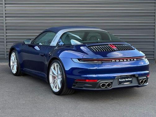 Gentian Blue Metallic 2023 Porsche 911 Targa 4S
