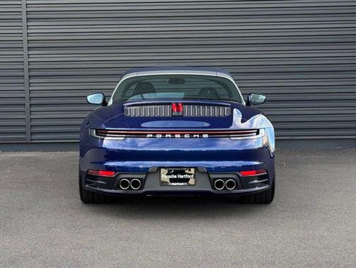 Gentian Blue Metallic 2023 Porsche 911 Targa 4S
