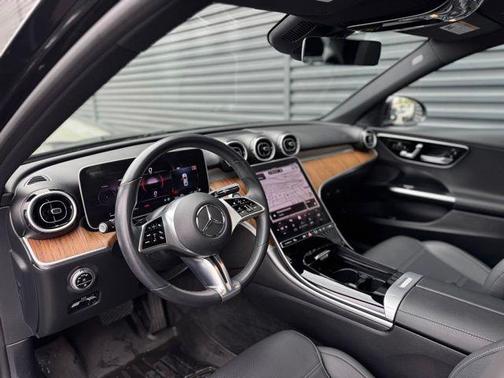 Black 2024 Mercedes-Benz C-Class C 300 4MATIC