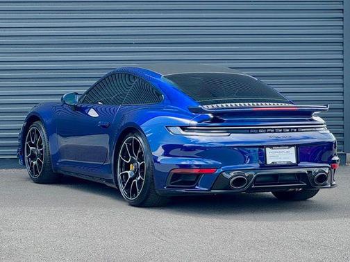 Gentian Blue Metallic 2025 Porsche 911 Turbo S