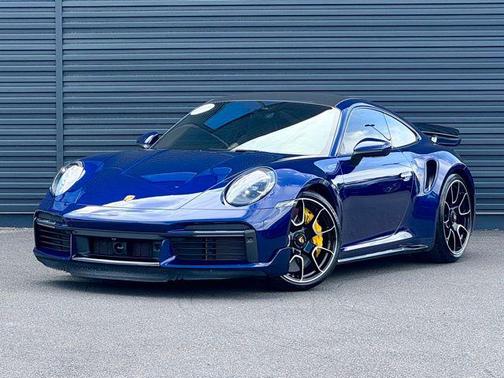 Gentian Blue Metallic 2025 Porsche 911 Turbo S