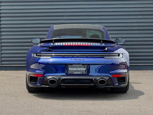 Gentian Blue Metallic 2025 Porsche 911 Turbo