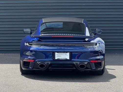 Gentian Blue Metallic 2025 Porsche 911 Turbo S