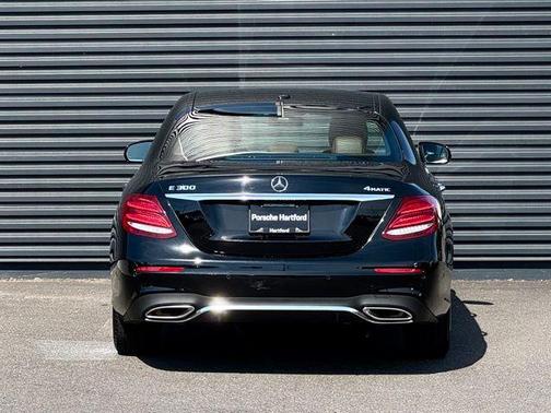 Black 2017 Mercedes-Benz E-Class 4MATIC