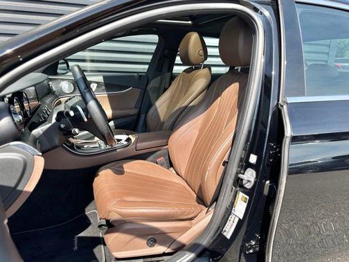 Black 2017 Mercedes-Benz E-Class 4MATIC