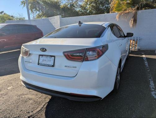 Snow White Pearl 2016 Kia Optima Hybrid EX