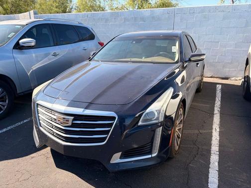 Dark Adriatic Blue Metallic 2016 Cadillac CTS 2.0L Turbo Luxury