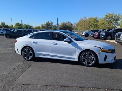 Glacial White Pearl 2023 Kia K5 EX