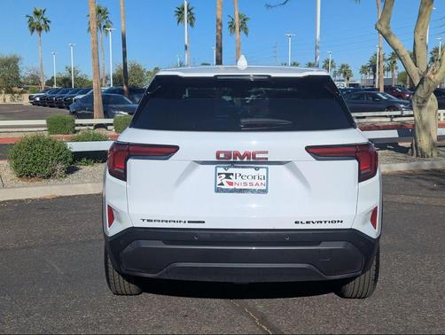 Summit White 2025 GMC Terrain AWD Elevation