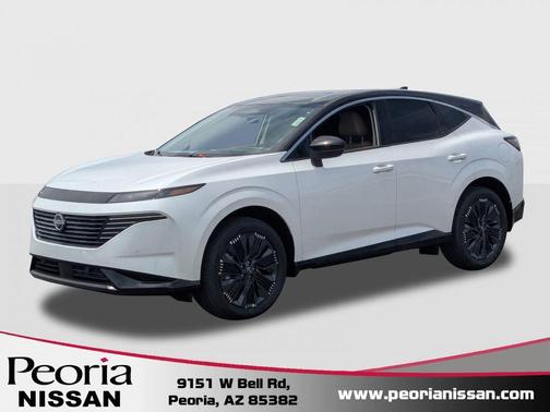 Everest White Pearl Tricoat/Super Black 2026 Nissan Murano Platinum