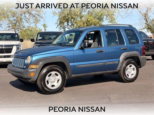 Atlantic Blue Pearlcoat 2006 Jeep Liberty Sport