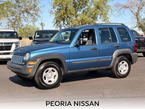 Atlantic Blue Pearlcoat 2006 Jeep Liberty Sport