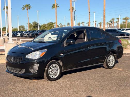 Mystic Black Metallic 2020 Mitsubishi Mirage G4 ES