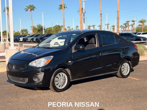 Mystic Black Metallic 2020 Mitsubishi Mirage G4 ES