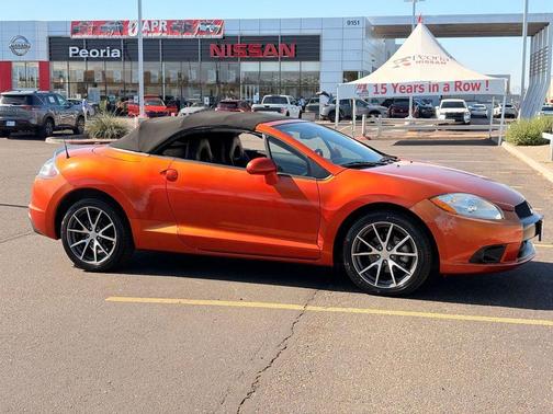 Sunset Pearlescent 2010 Mitsubishi Eclipse Spyder GT