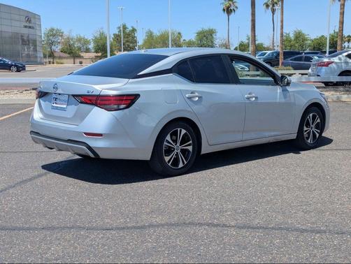Brilliant Silver Metallic 2023 Nissan Sentra SV