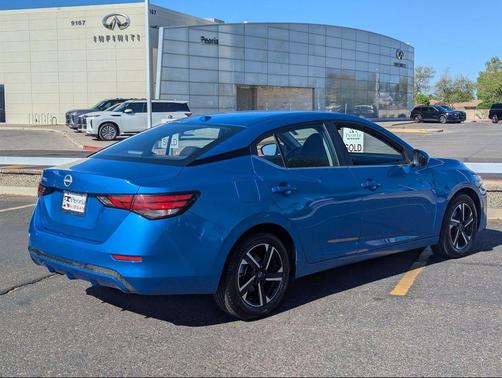 Electric Blue Metallic 2025 Nissan Sentra SV
