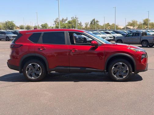 Scarlet Ember Tintcoat 2024 Nissan Rogue SV