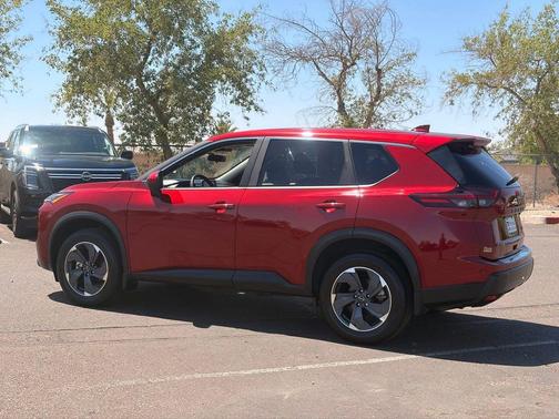 Scarlet Ember Tintcoat 2024 Nissan Rogue SV