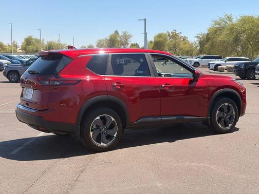 Scarlet Ember Tintcoat 2024 Nissan Rogue SV